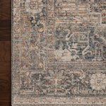 Loloi Lyra Denim / Sand Rug 0-RUGS-patterned Loloi