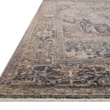 Loloi Lyra Denim / Sand Rug 0-RUGS-patterned Loloi