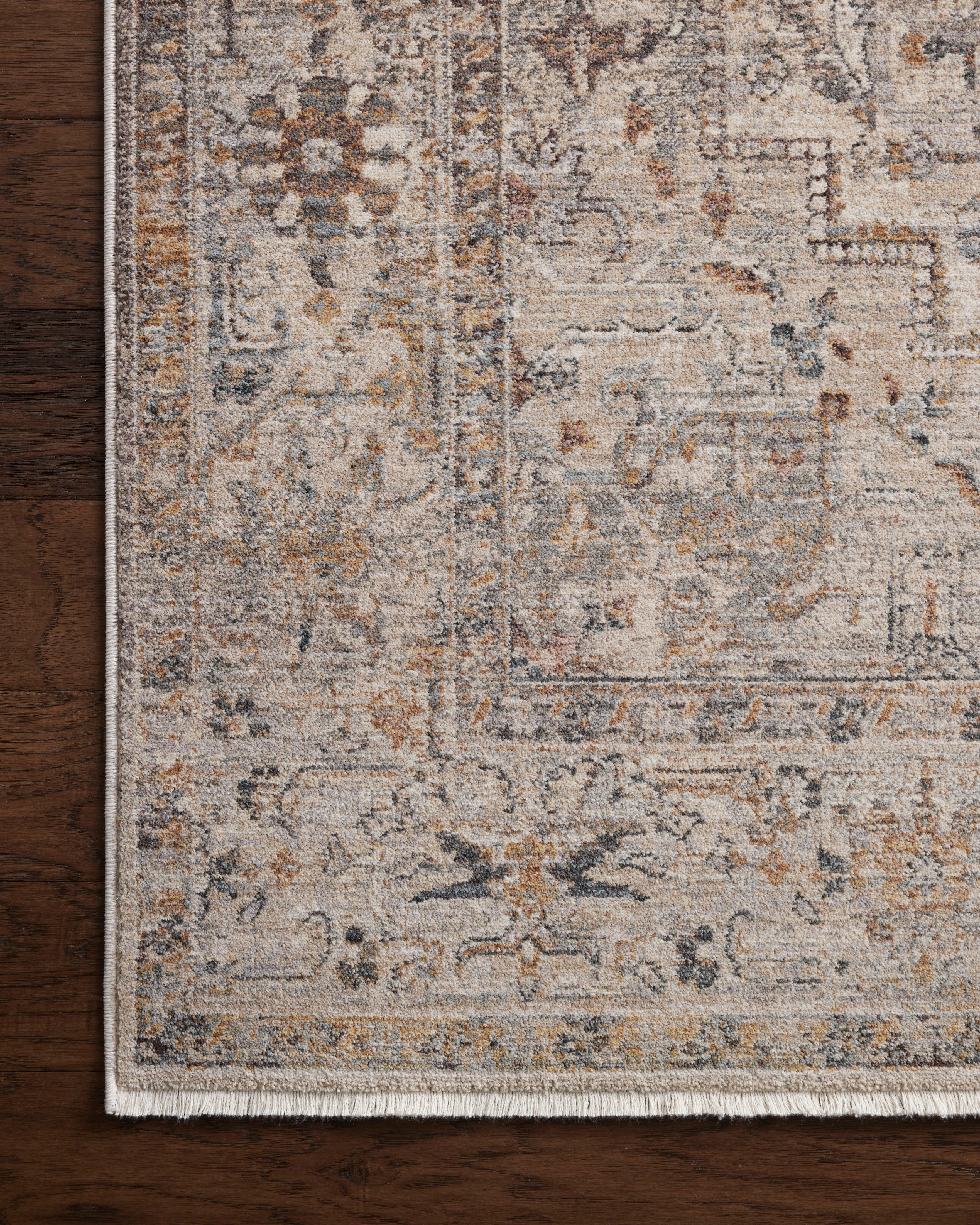 Loloi Lyra Natural / Gold Rug 0-RUGS-patterned Loloi