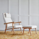 Gus* Modern Labrador Chair & Ottoman 3 - FURNITURE - chair Gus