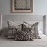 Cream Bhujodi Fringe Pillow Cover 1 - PILLOWS - Bhujodi - neutral Rug & Weave Pillows