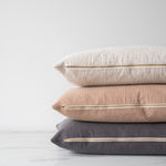 Latte Linen Pillow Cover 1 - PILLOWS - linen - neutral Rug & Weave Pillows
