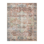 Loloi Loren Brick / Multi Rug 2-patterned rugs Loloi