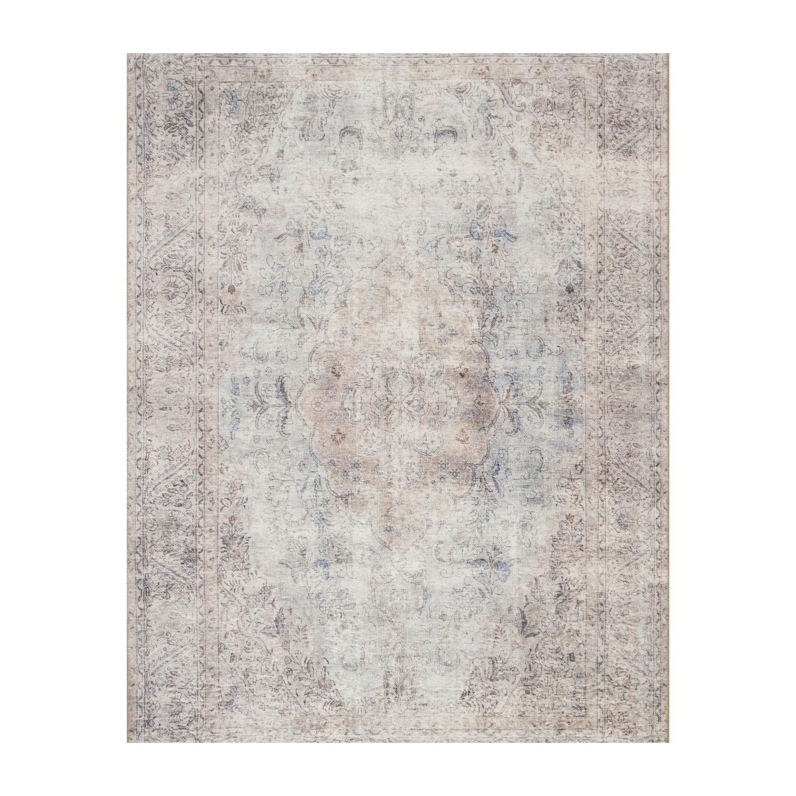 Loloi Loren Silver / Slate Rug 2-patterned rugs Loloi