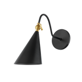 Lupe Wall Sconce LIGHTING - sconce Hudson Valley Lighting Black