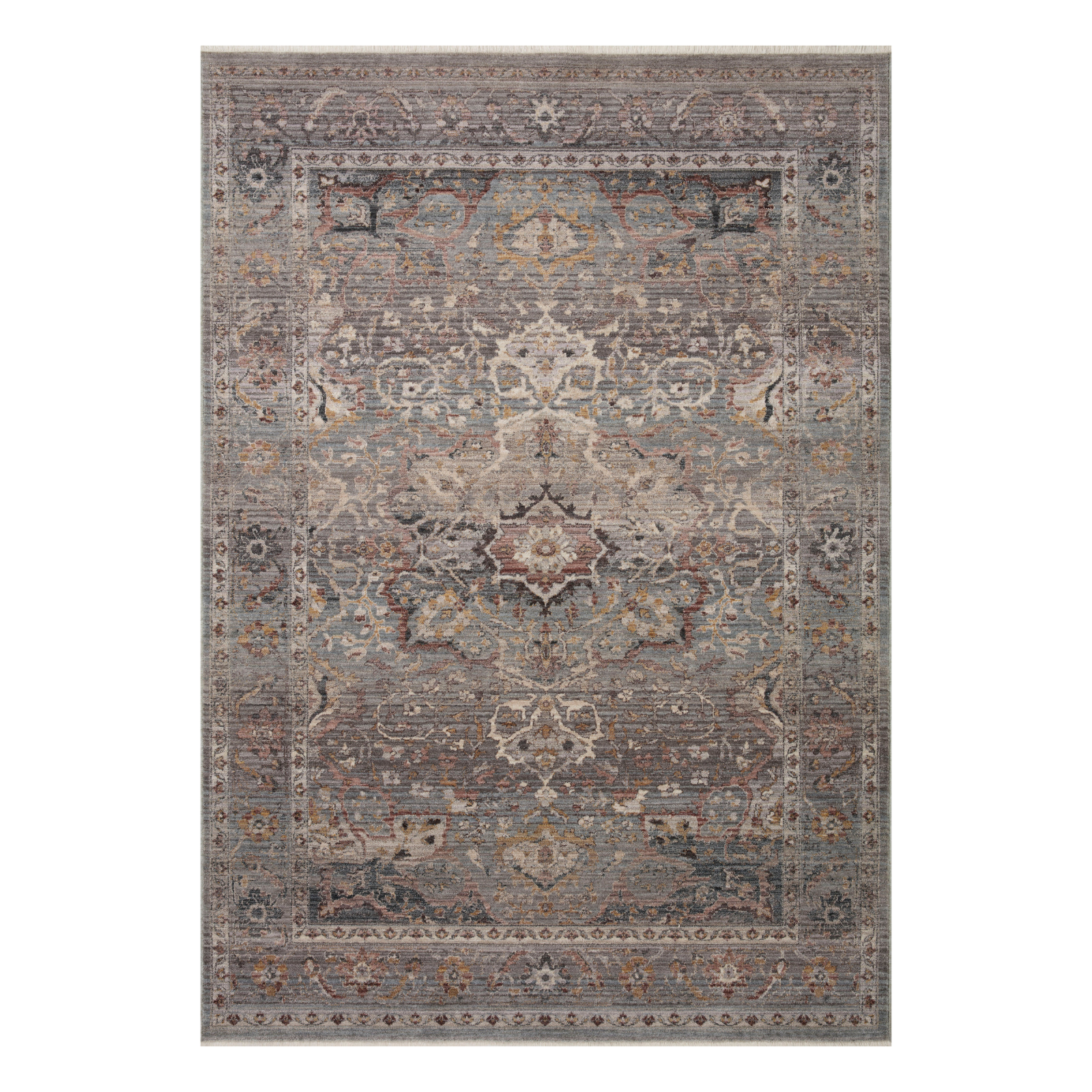 Loloi Lyra Sky / Multi Rug 0-RUGS-patterned Loloi