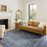 Rifle Paper Co. x Loloi Maison Rosette Blue Rug 1-patterned rugs Loloi