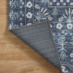 Rifle Paper Co. x Loloi Maison Rosette Blue Rug 1-patterned rugs Loloi