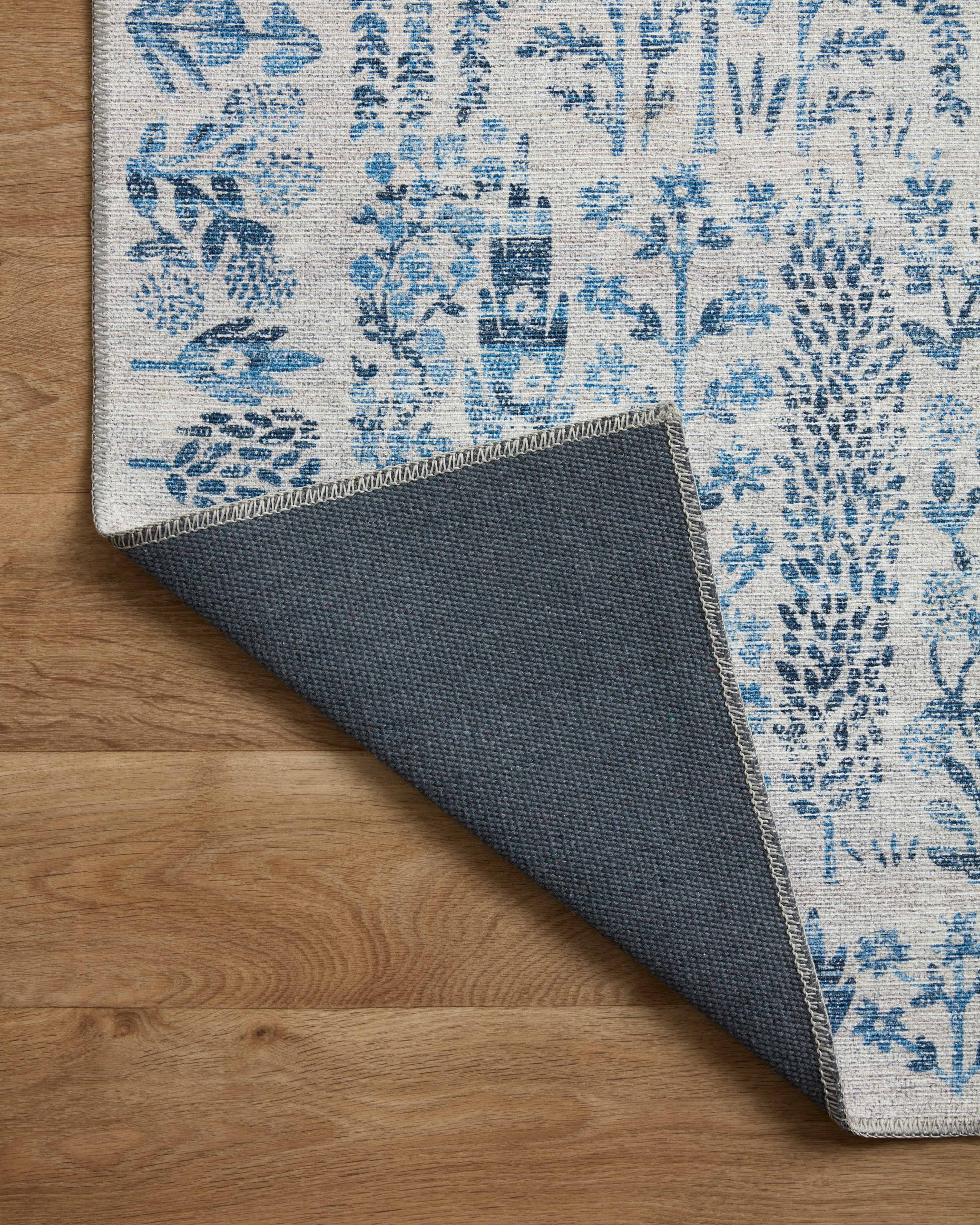 Rifle Paper Co. x Loloi Maison Blue Rug 1-RUGS-pattern Loloi