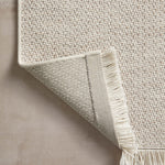 OVERSTOCK RUG - Amber Lewis x Loloi Malibu Ivory / Dove Rug No. 01 - 5'1" x 7'7" IN STORE - Sale Rugs Loloi