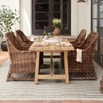 Amber Lewis x Loloi Malibu Ivory / Dove Rug No. 03 5-Rugs - indoor/outdoor Loloi