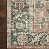 Loloi Margot Terracotta/Lagoon Rug 0-RUGS - patterned Loloi