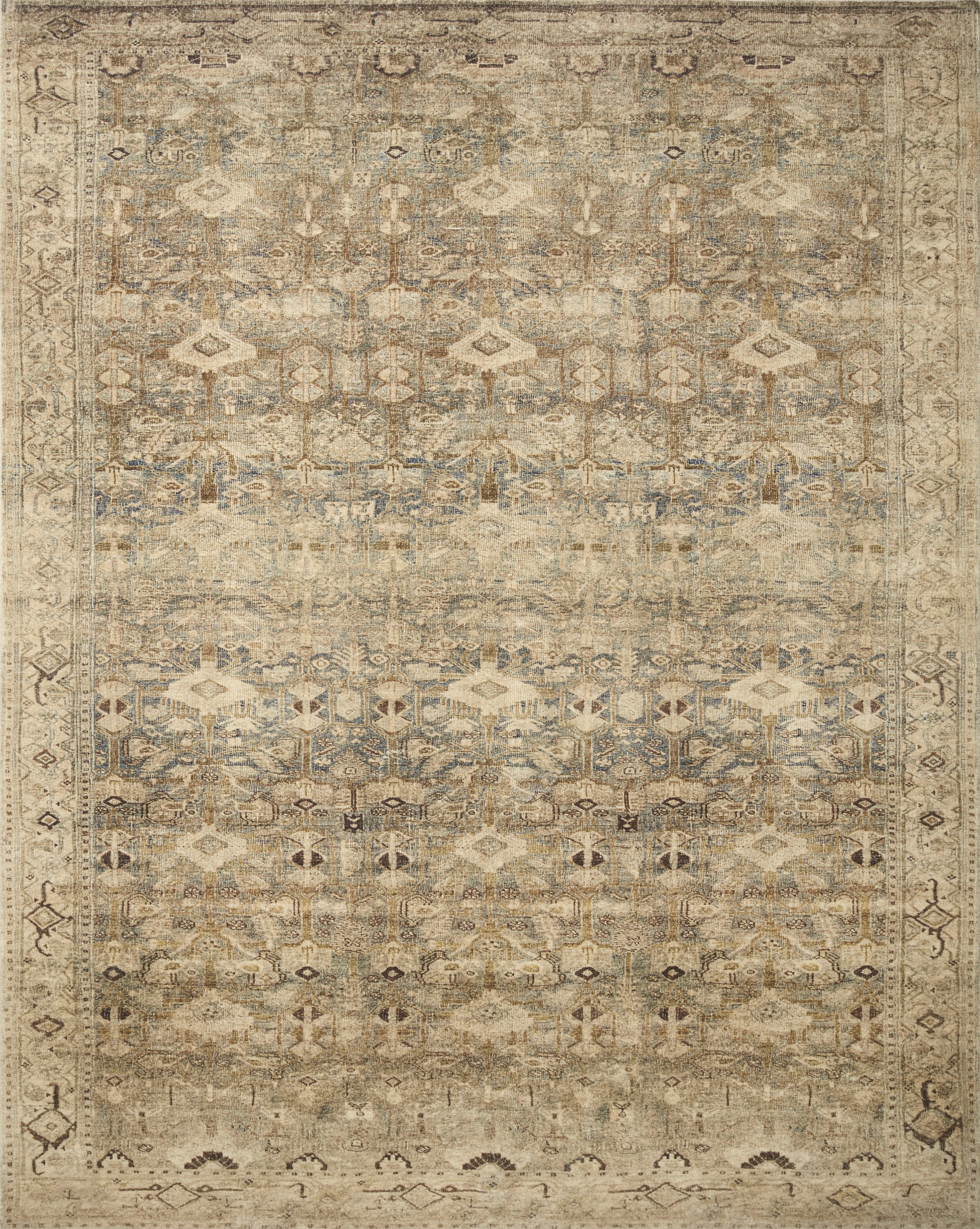 Loloi Margot Antique/Sage Rug MAT-04 1-patterned rugs Loloi
