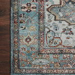 Loloi Margot Ocean/Brick Rug 1-patterned rugs Loloi