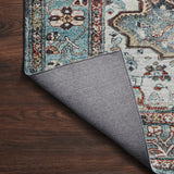 Loloi Margot Ocean/Brick Rug 1-patterned rugs Loloi