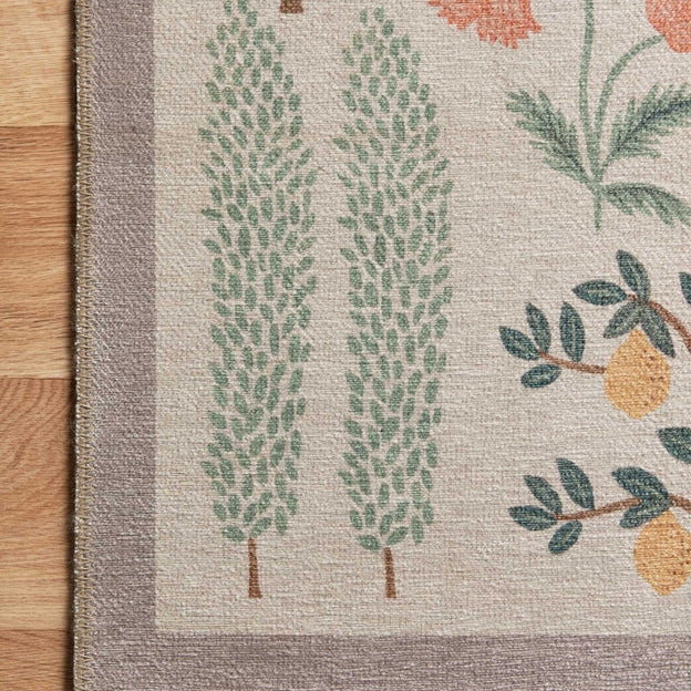 Rifle Paper Co. X Loloi/ Menagerie Les Fauves Cream Rug - Rug & Weave