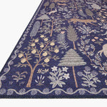 Rifle Paper Co. X Loloi/ Menagerie Forest Navy Rug 3 - RUGS - patterned Loloi