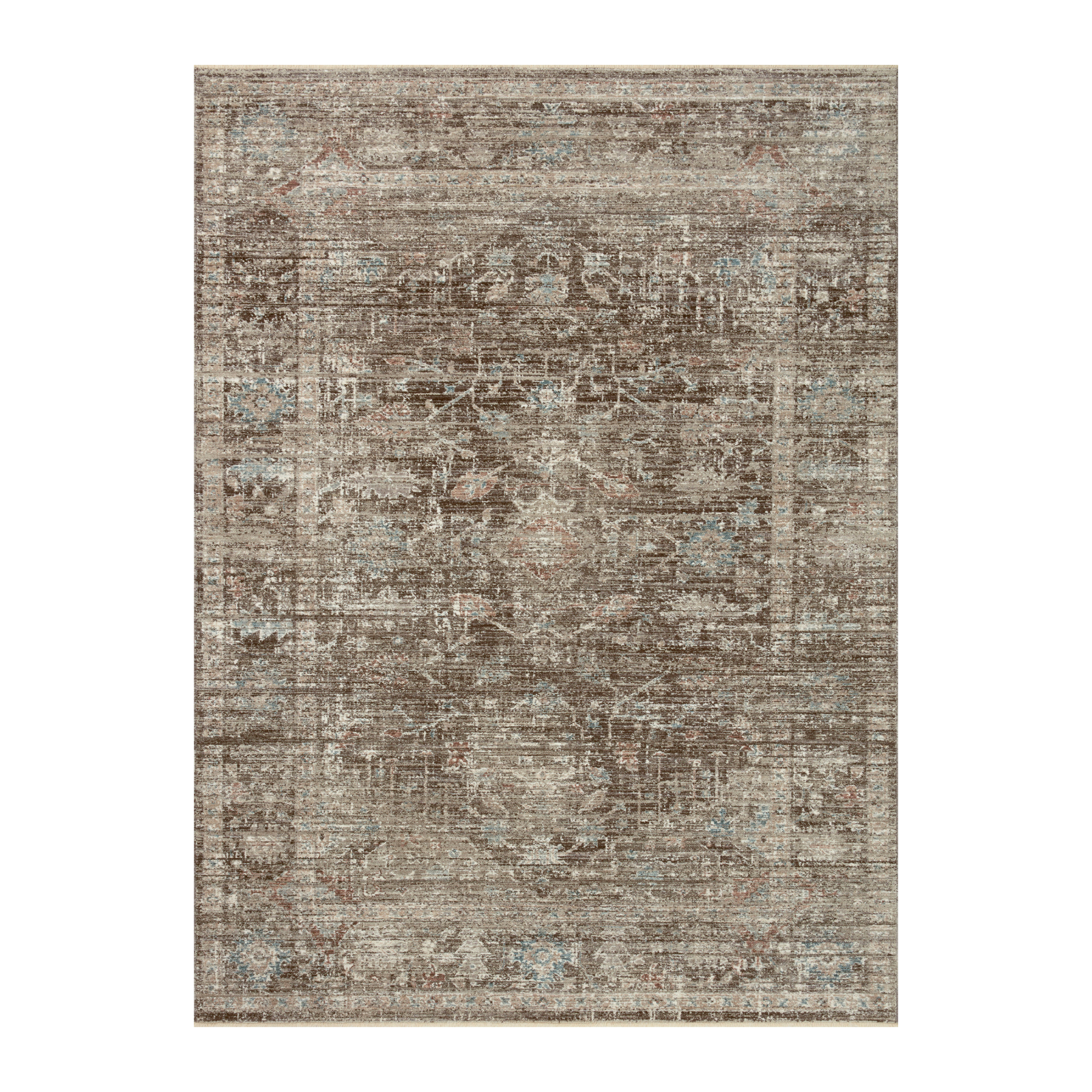Magnolia Home by Joanna Gaines x Loloi Millie Charcoal / Dove Rug 0-patterned rugs Loloi