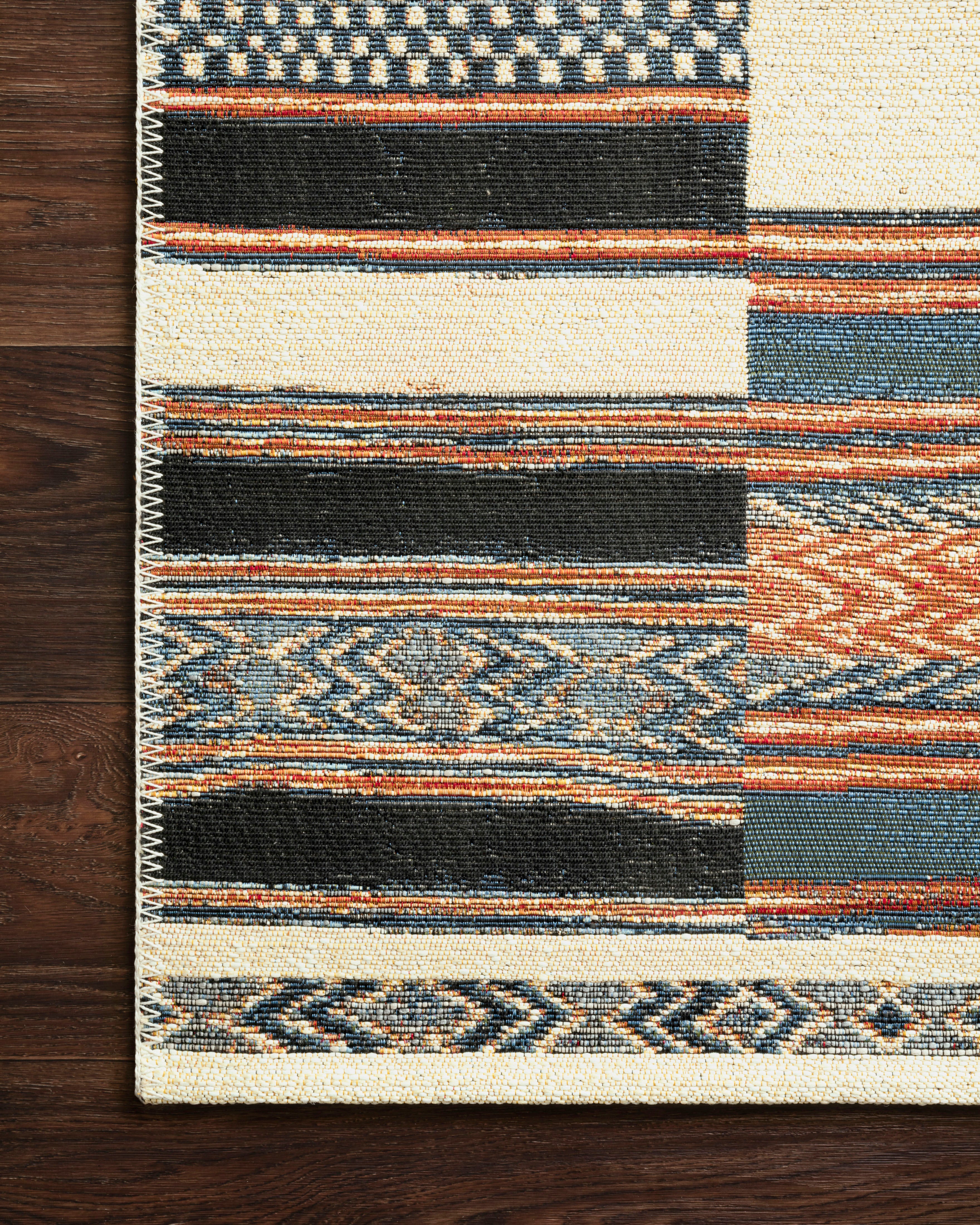 Loloi Mika Ivory / Multi Outdoor Rug 5-Rugs - indoor/outdoor Loloi
