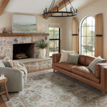 Magnolia Home by Joanna Gaines x Loloi Millie Sky / Gold Rug 0-patterned rugs Loloi