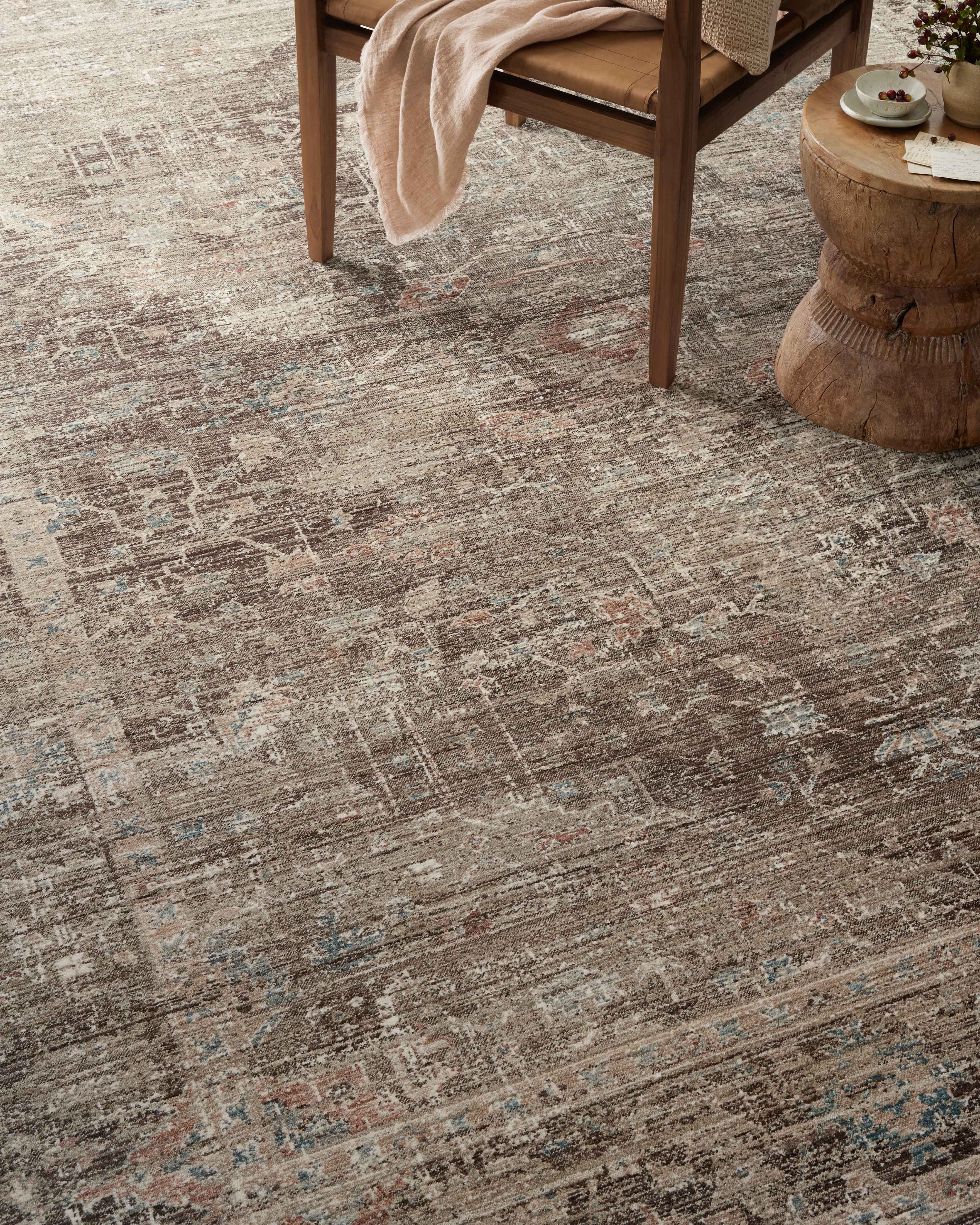 Magnolia Home by Joanna Gaines x Loloi Millie Charcoal / Dove Rug 0-patterned rugs Loloi