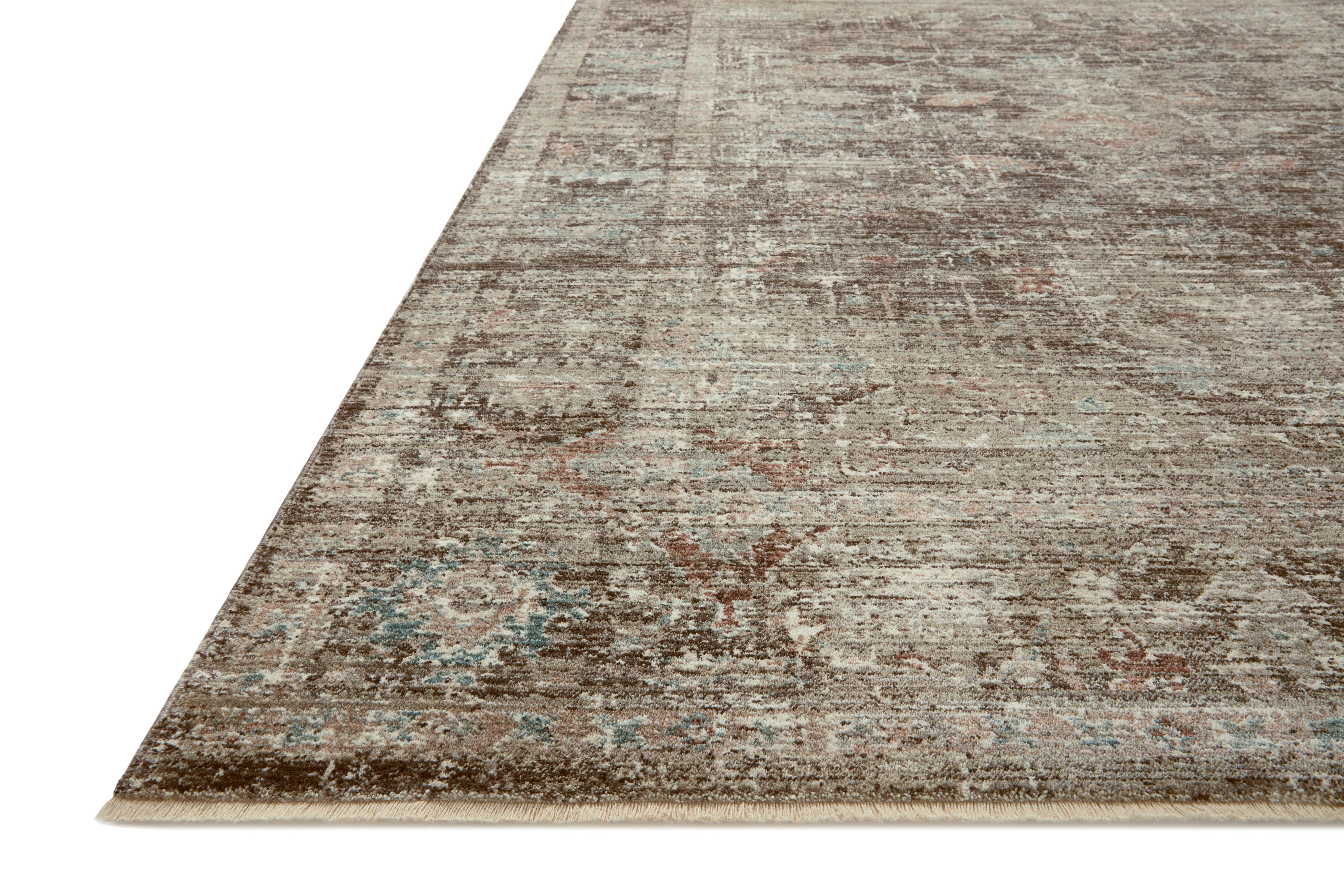 Magnolia Home by Joanna Gaines x Loloi Millie Charcoal / Dove Rug 0-patterned rugs Loloi
