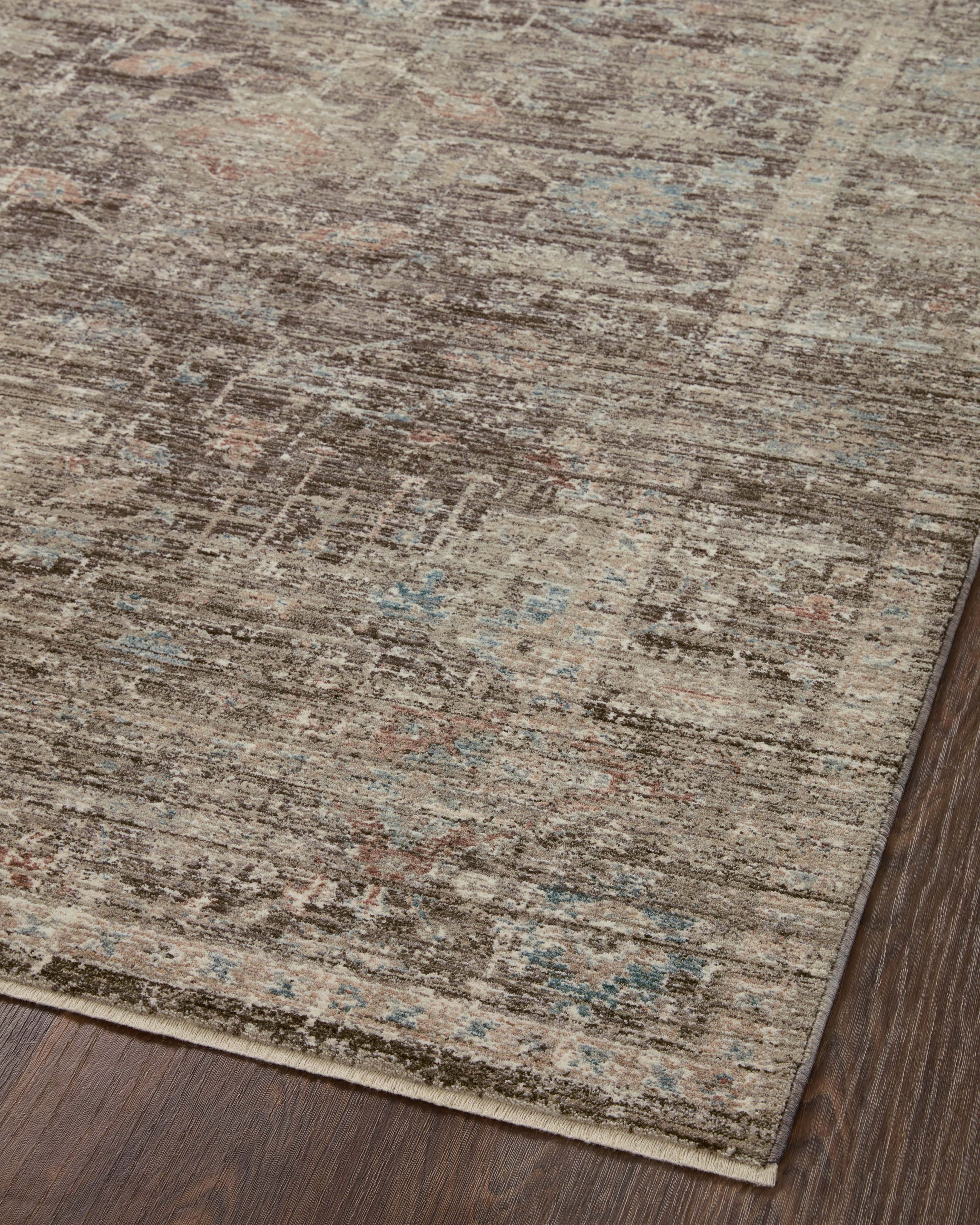 Magnolia Home by Joanna Gaines x Loloi Millie Charcoal / Dove Rug 0-patterned rugs Loloi