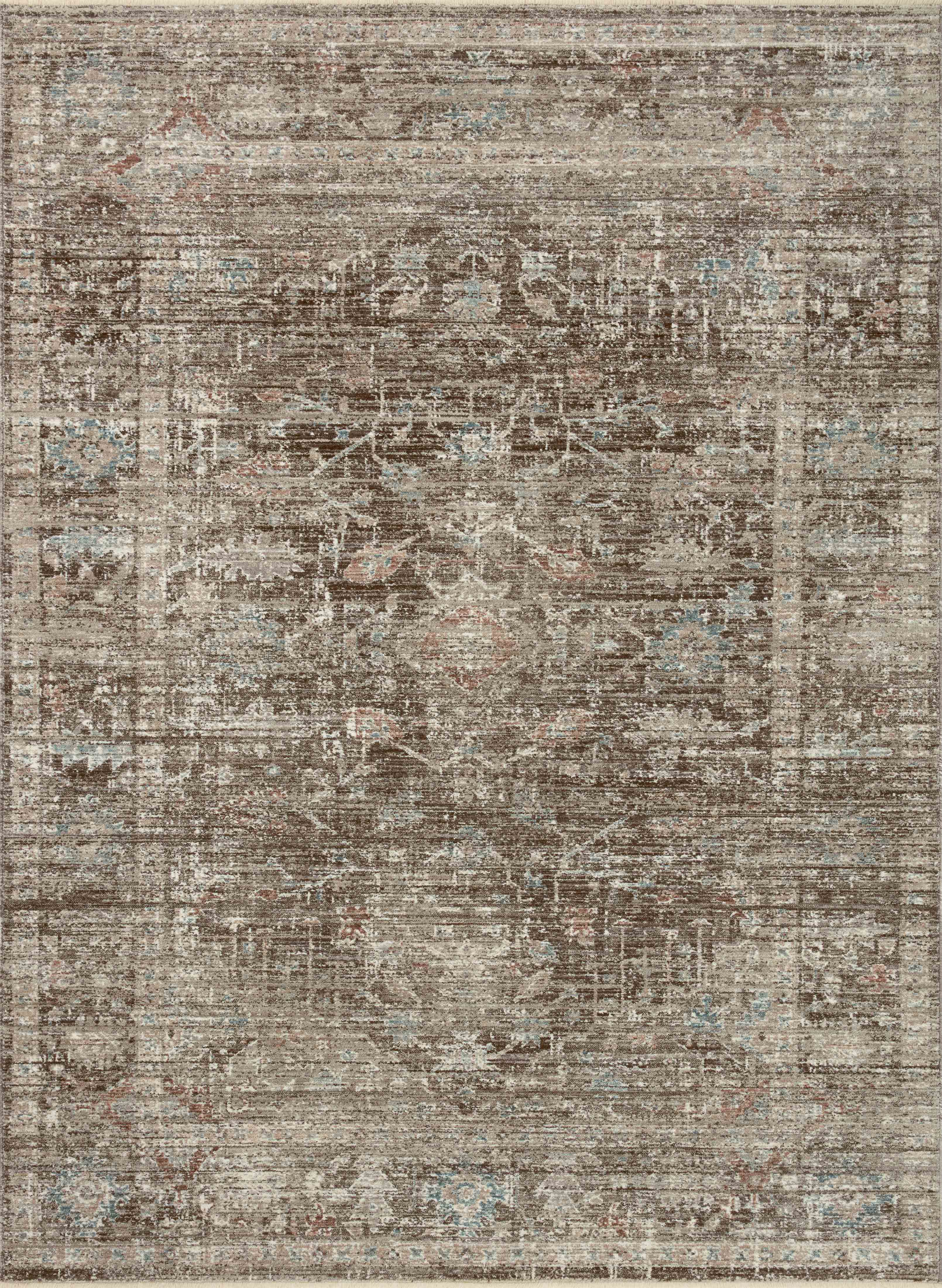 Magnolia Home by Joanna Gaines x Loloi Millie Charcoal / Dove Rug 0-patterned rugs Loloi