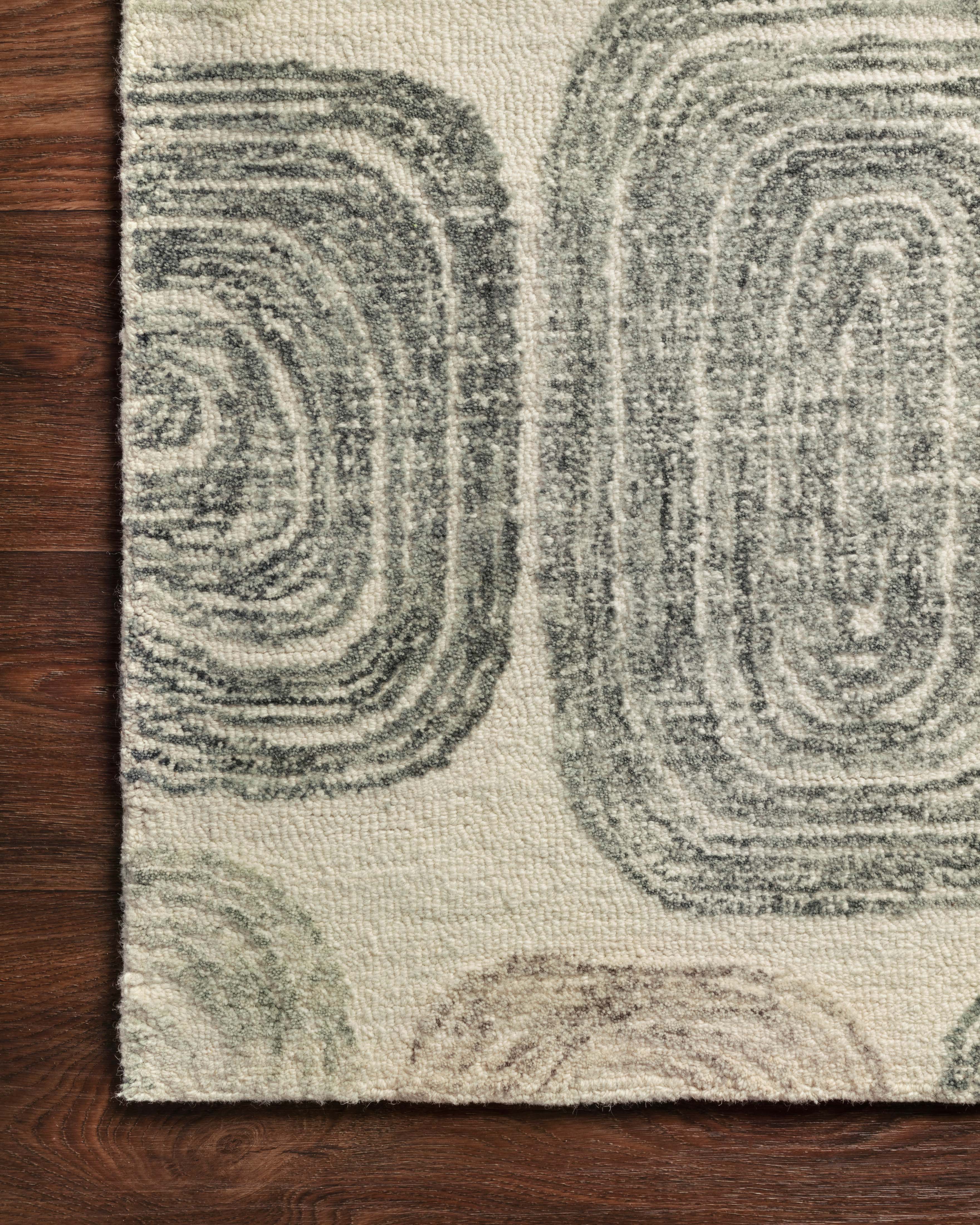 Loloi Milo Dk. Grey / Neutral Rug 0-RUGS-wool Loloi