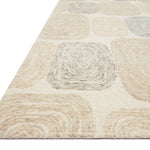 Loloi Milo Teal / Neutral Rug 0-RUGS-wool Loloi