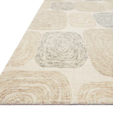 Loloi Milo Teal / Neutral Rug 0-RUGS-wool Loloi