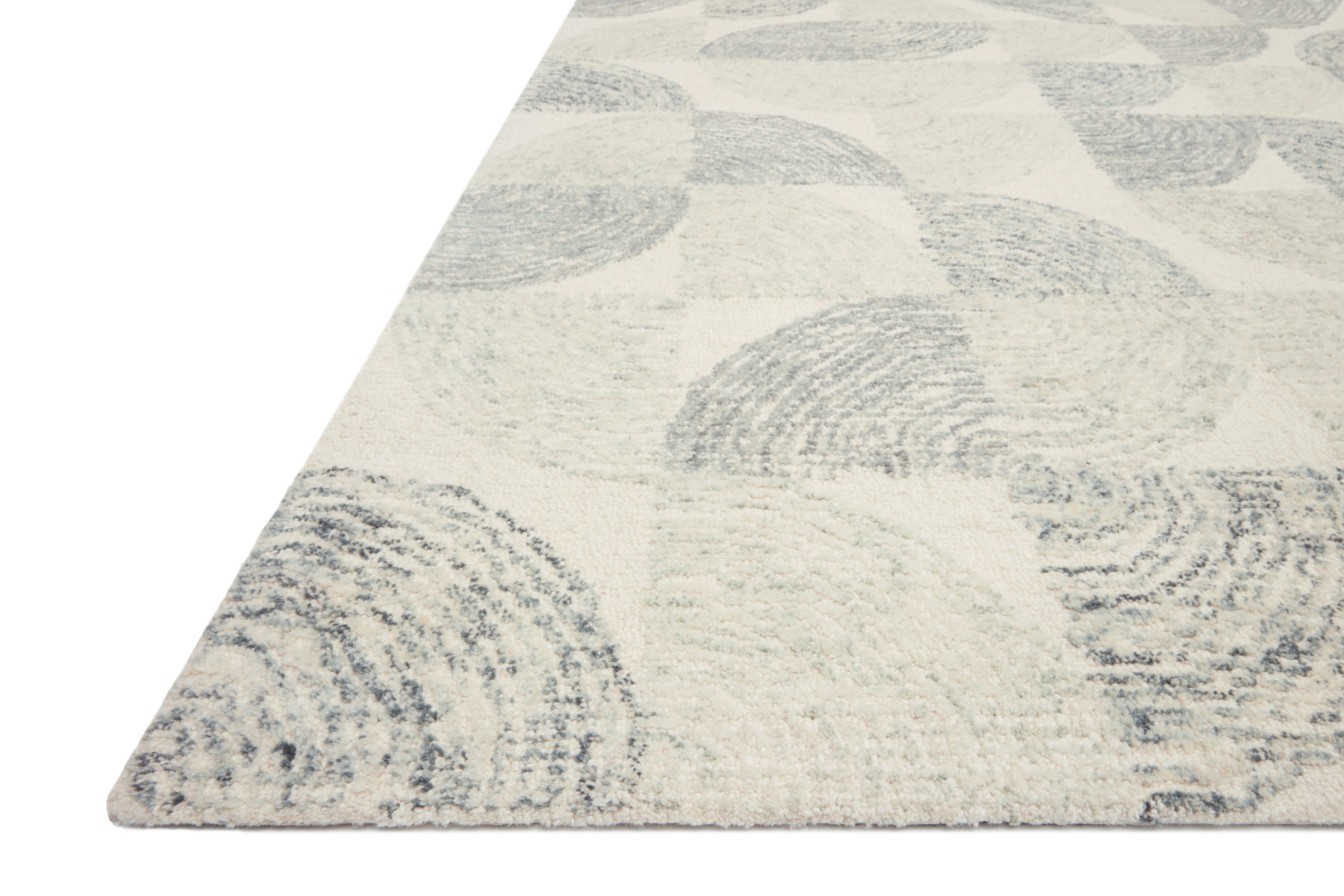 Loloi Milo Slate / Denim Rug 0-RUGS-wool Loloi