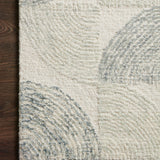 Loloi Milo Slate / Denim Rug 0-RUGS-wool Loloi
