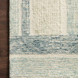 Loloi Milo Aqua / Denim Rug 0-RUGS-wool Loloi