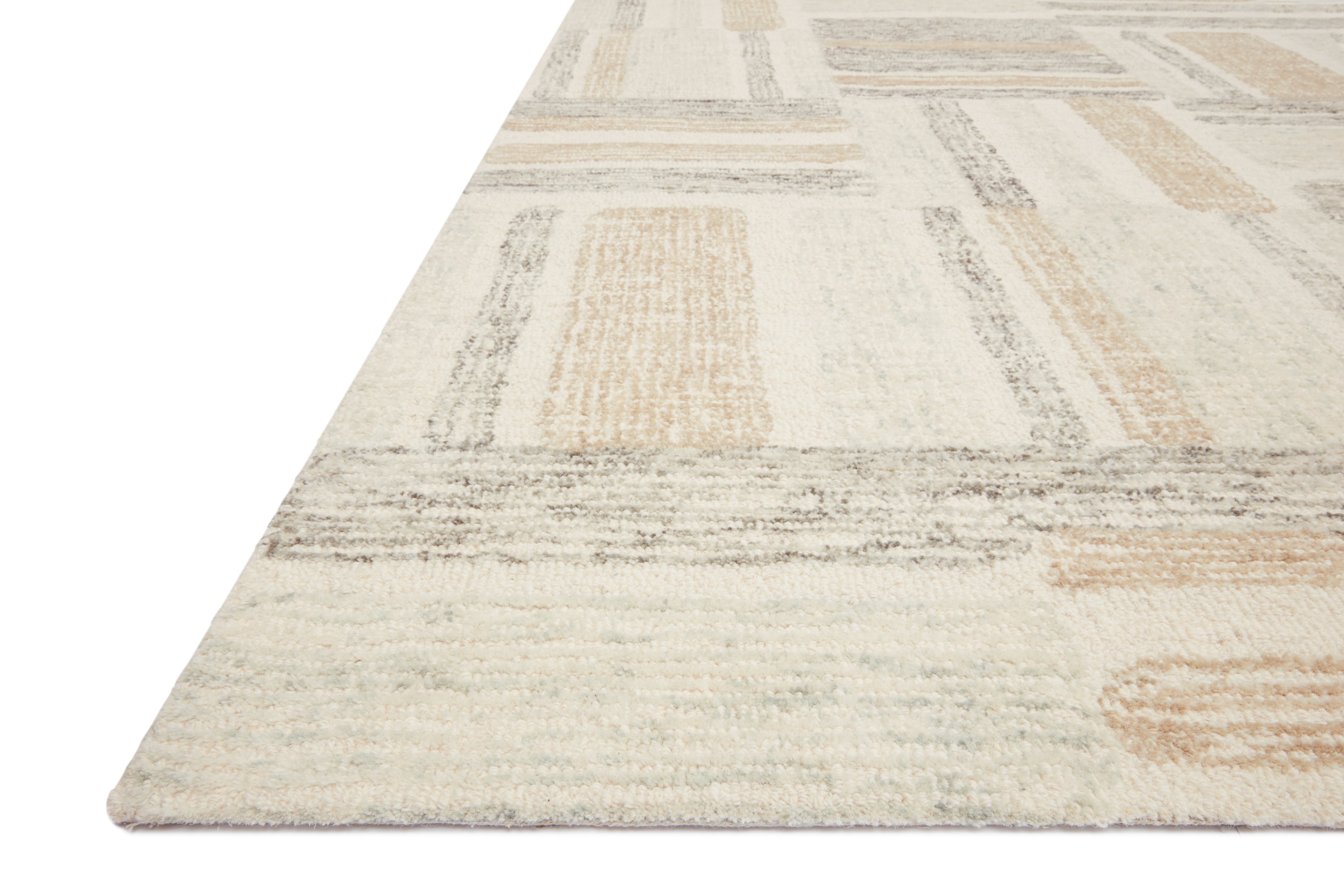 Loloi Milo Slate / Olive Rug 0-RUGS-wool Loloi