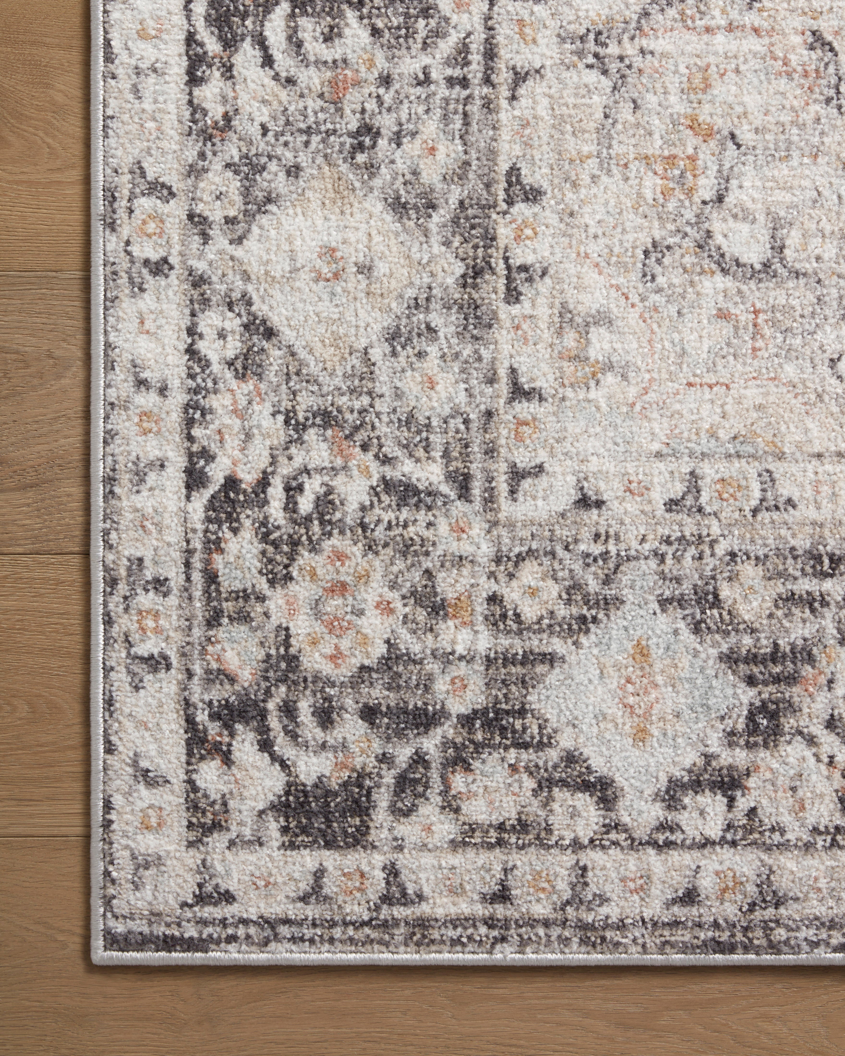 Loloi Monroe Charcoal / Multi Rug 0-RUGS-patterned Loloi