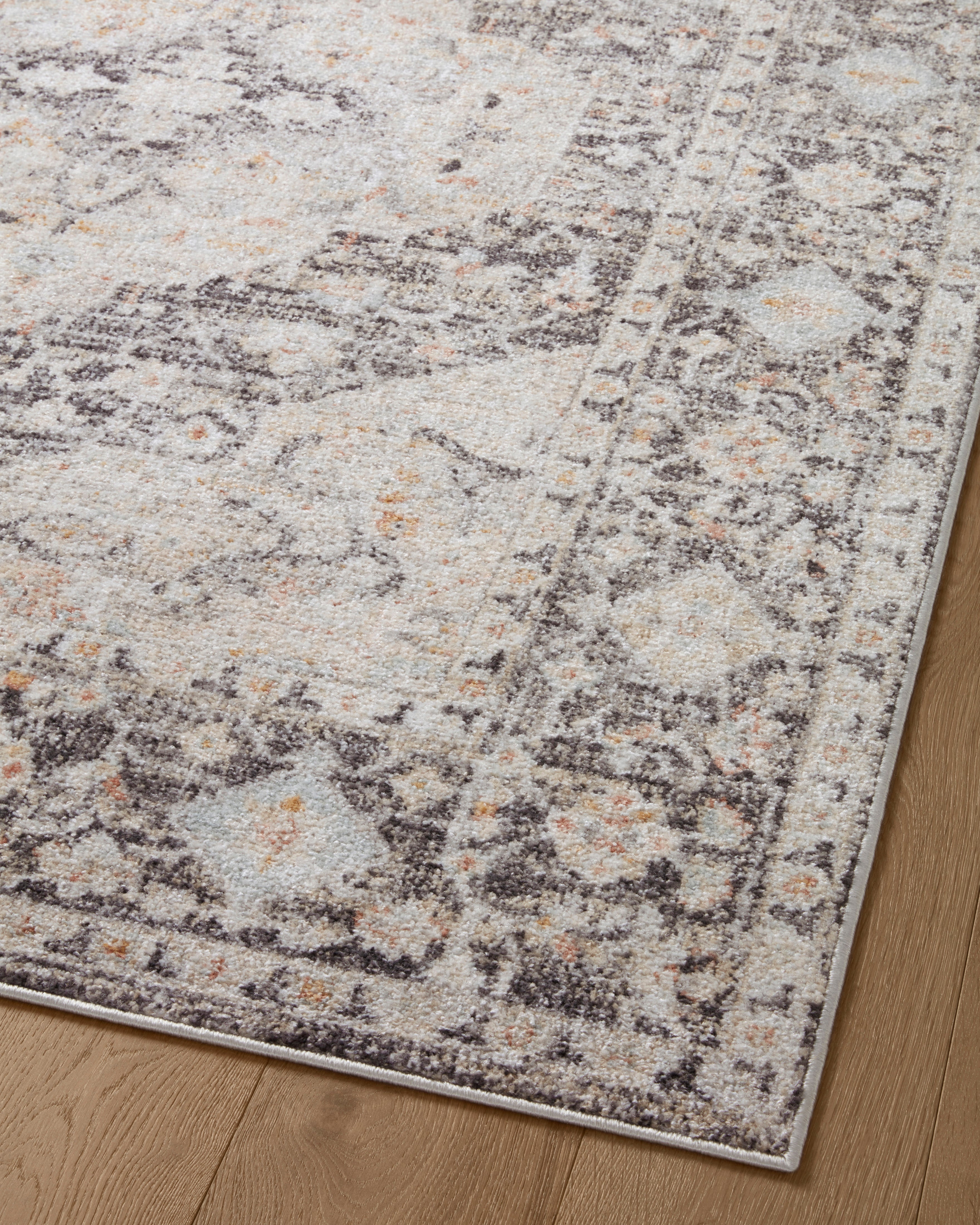 Loloi Monroe Charcoal / Multi Rug 0-RUGS-patterned Loloi