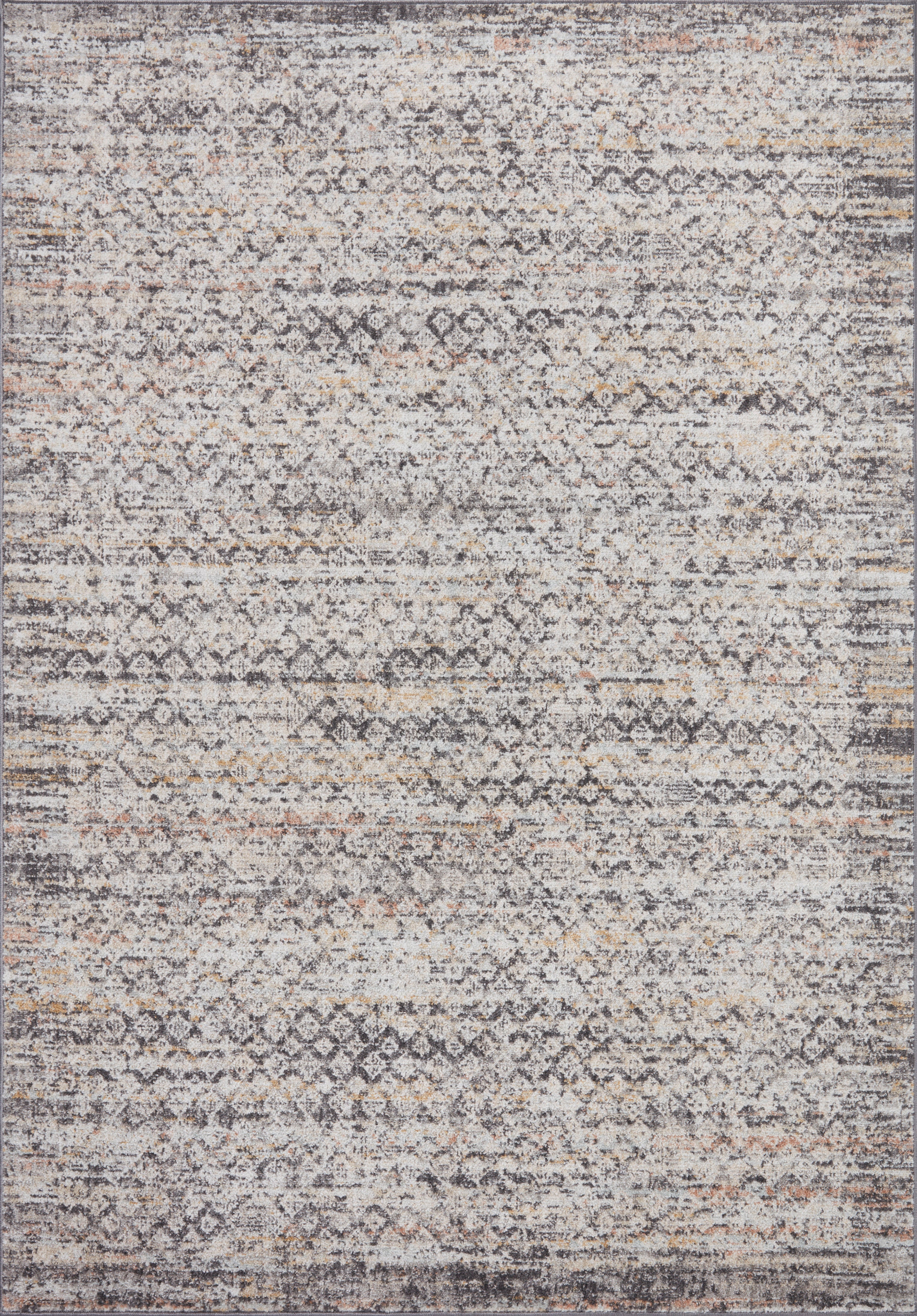 Loloi Monroe Grey / Multi Rug 0-RUGS-patterned Loloi