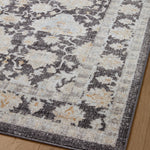 Loloi Monroe Charcoal / Natural Rug 0-RUGS-patterned Loloi