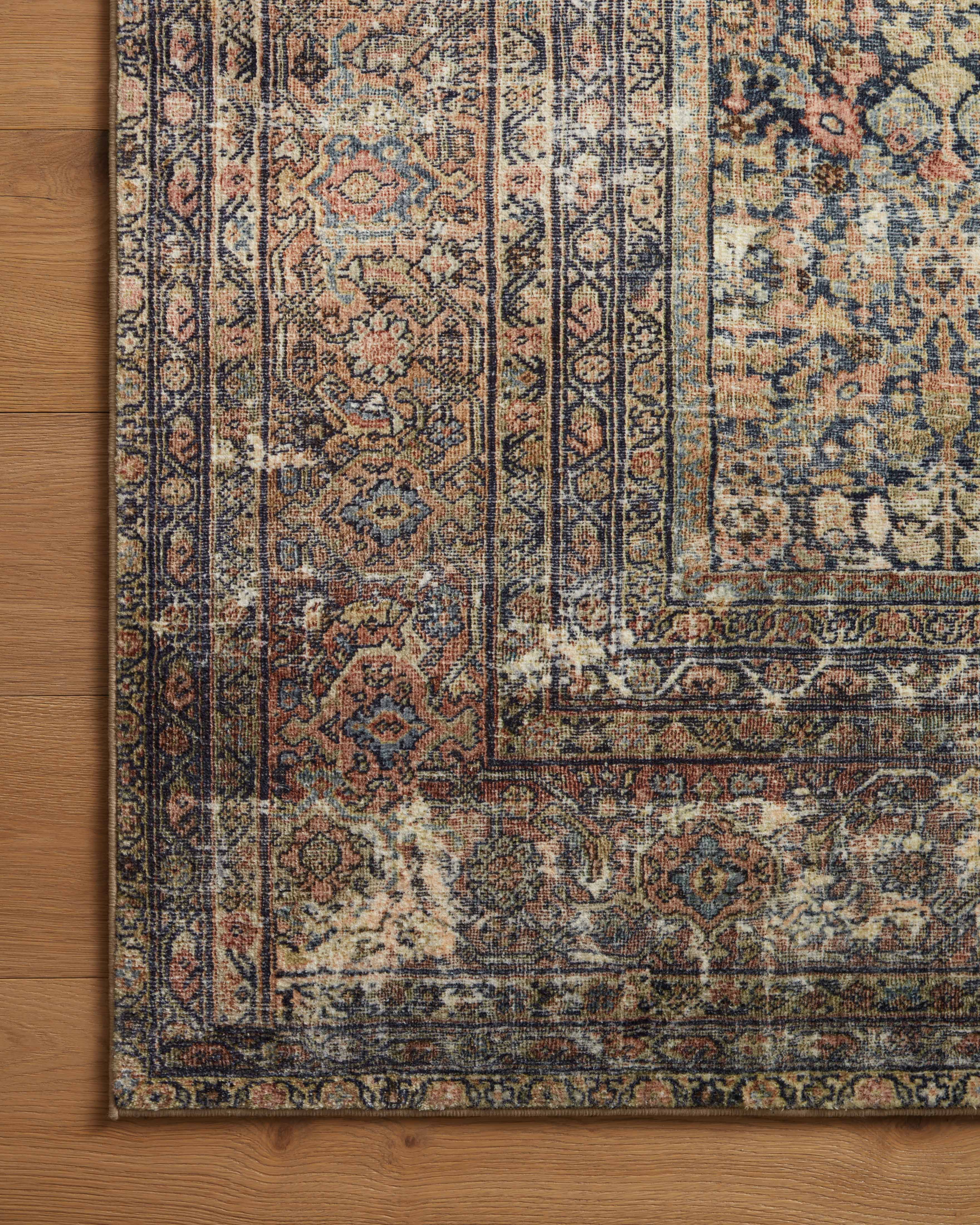 Amber Lewis x Loloi Morgan Denim / Multi - Rug & Weave