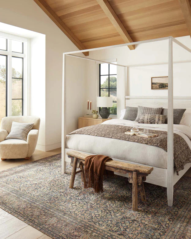 Amber Lewis x Loloi Morgan Denim / Multi - Rug & Weave