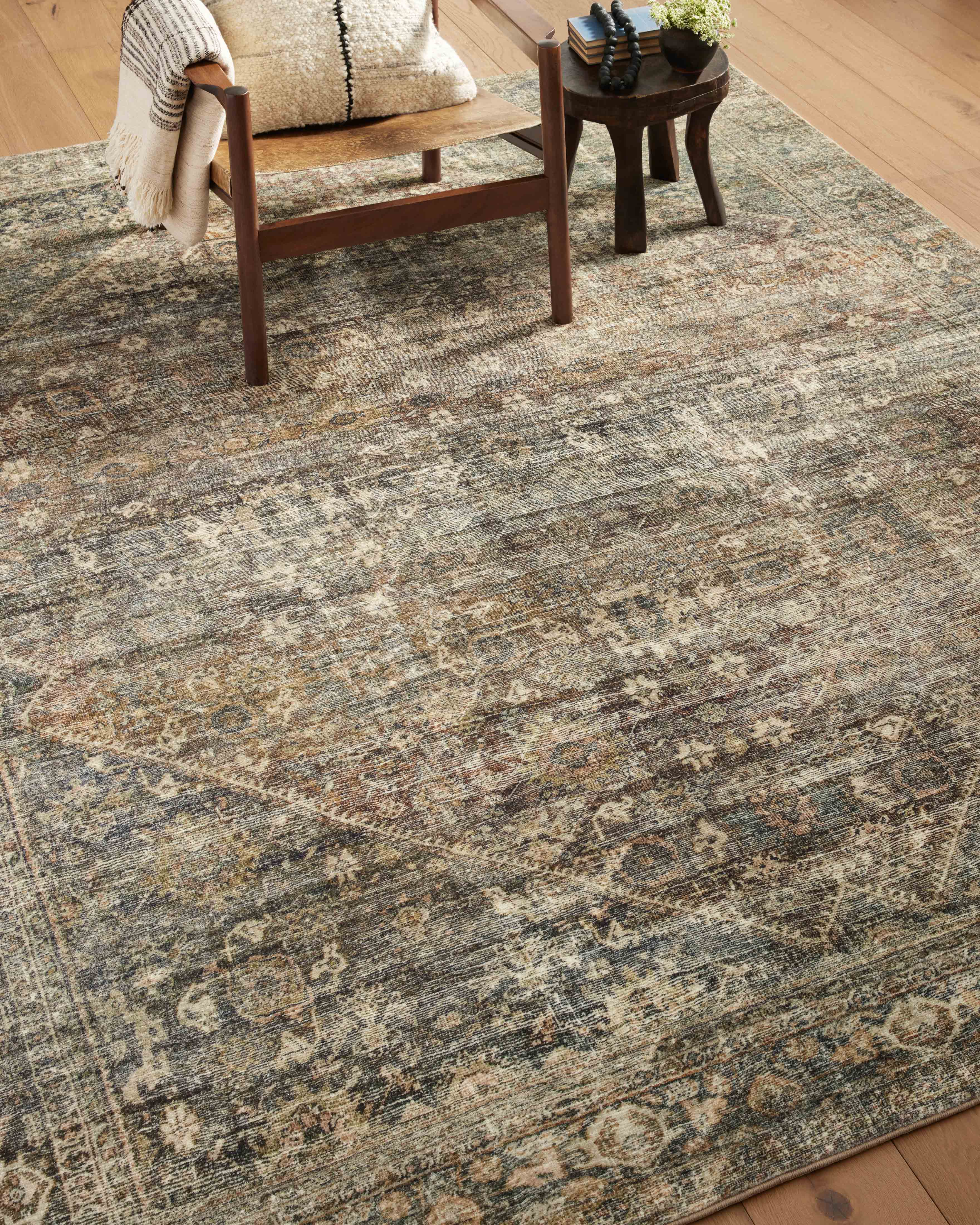 Amber Lewis x Loloi Morgan Spice / Lagoon - Rug & Weave