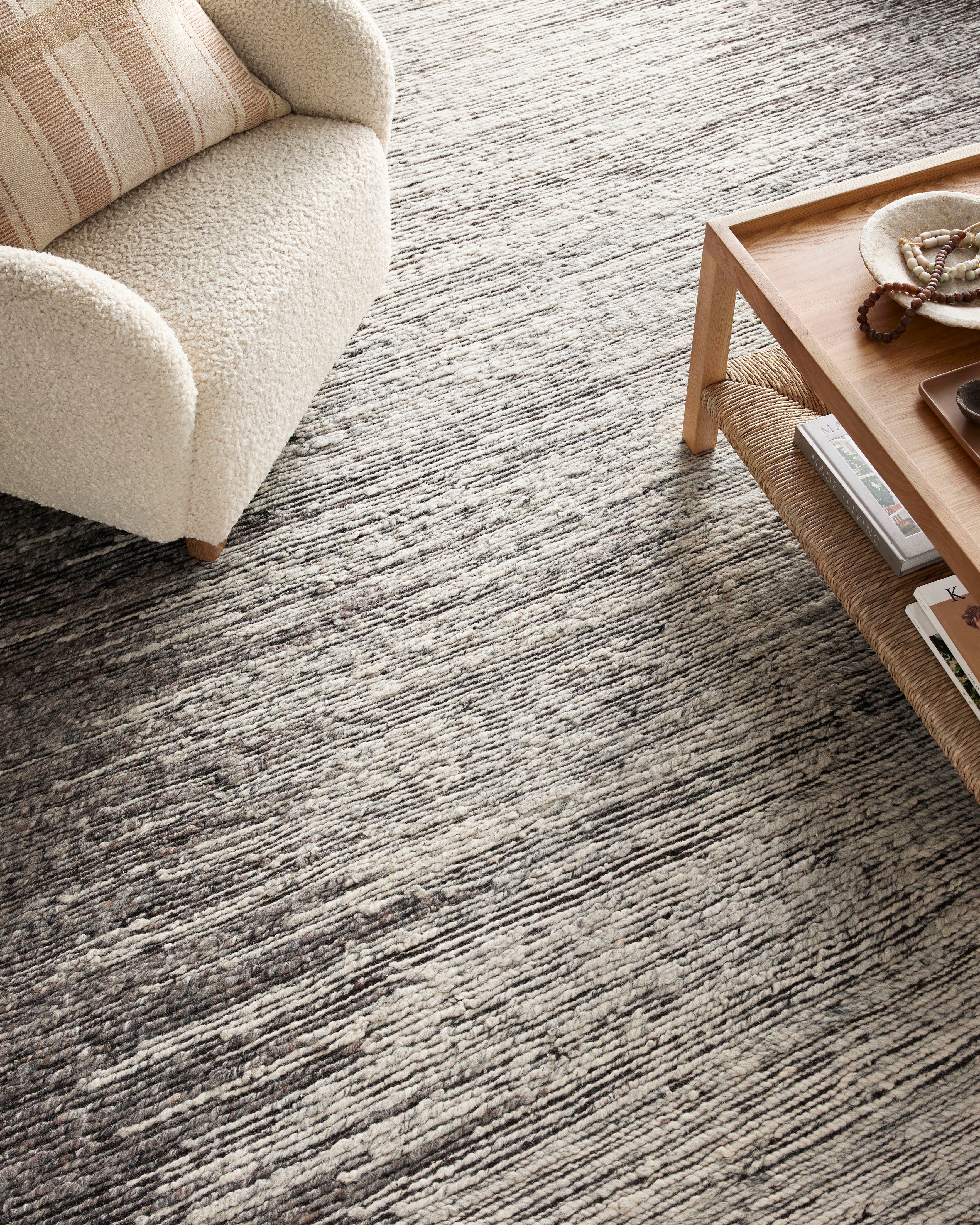 Amber Lewis x Loloi Mulholland Bark / Natural Rug 0-patterned rugs Loloi