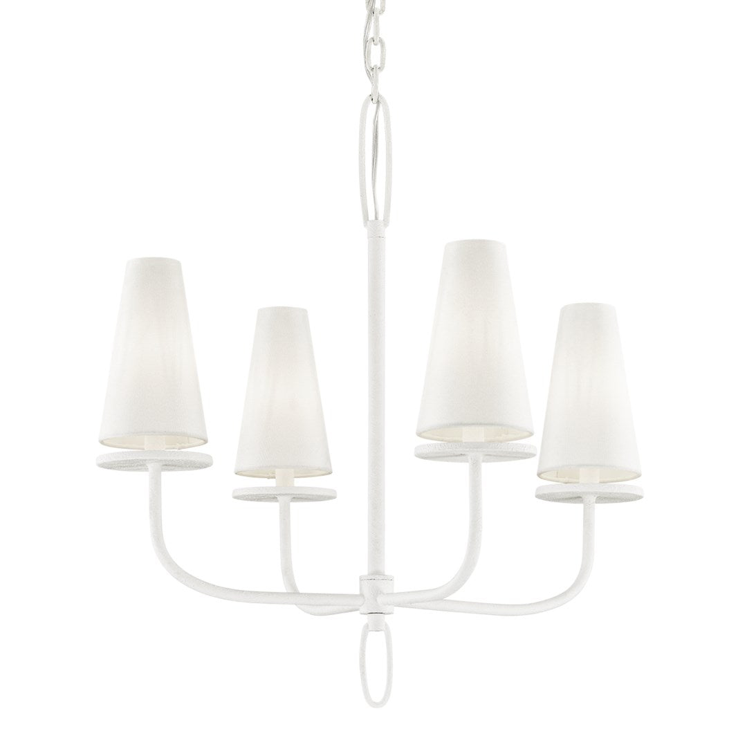 Marcel Chandelier Gesso White - Rug & Weave