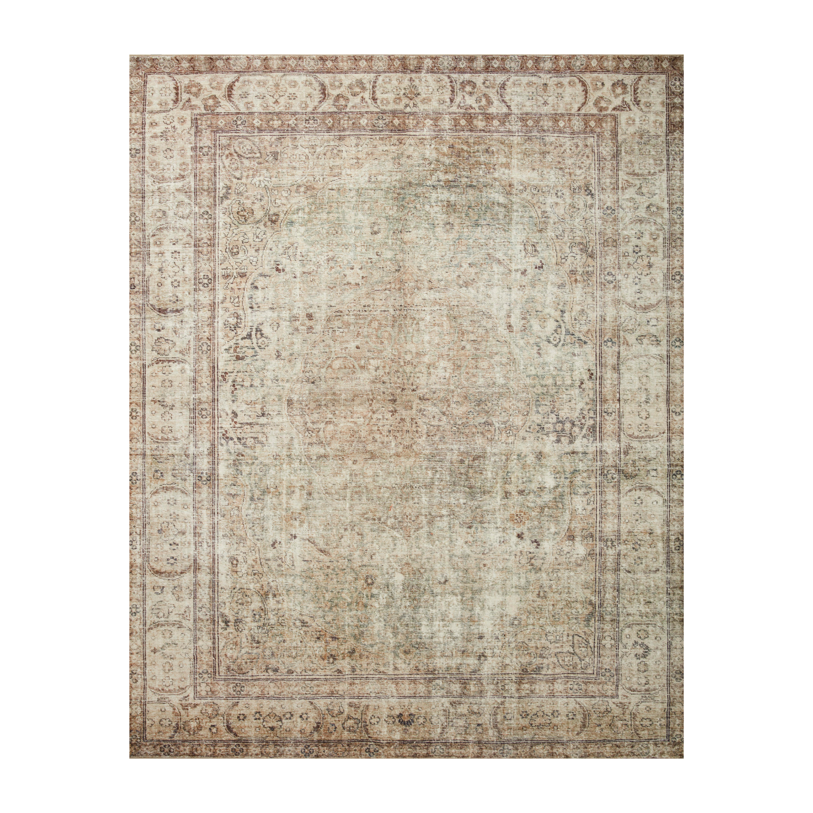 OVERSTOCK RUG - Loloi Margot Antique / Sage Rug - 2'6" x 7'6" IN STORE - Sale Rugs Loloi
