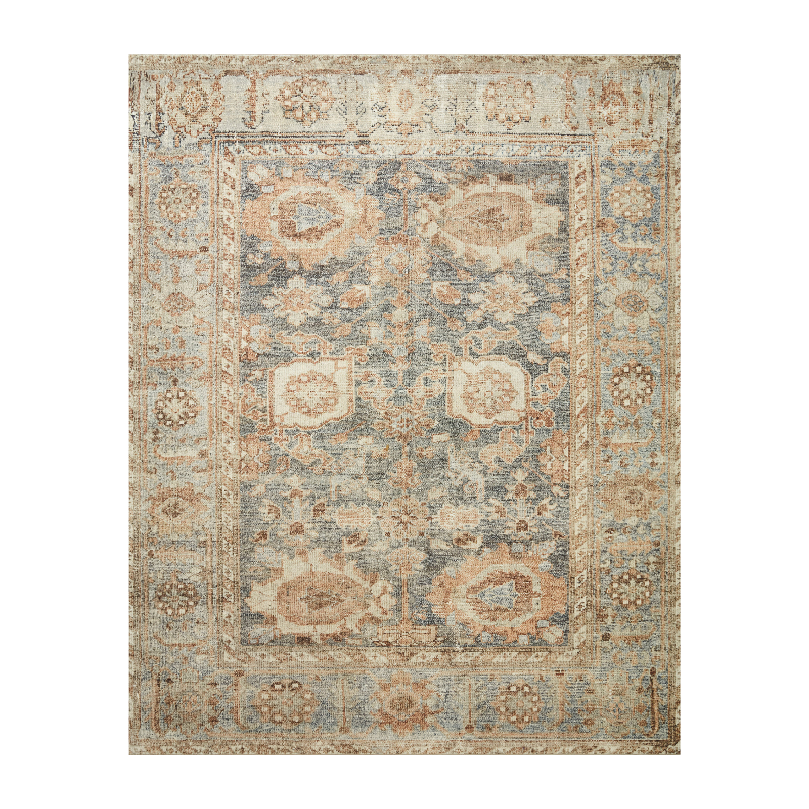 Loloi Margot Ocean/Spice Rug 1-patterned rugs Loloi