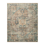 Loloi Margot Terracotta/Lagoon Rug 0-RUGS - patterned Loloi