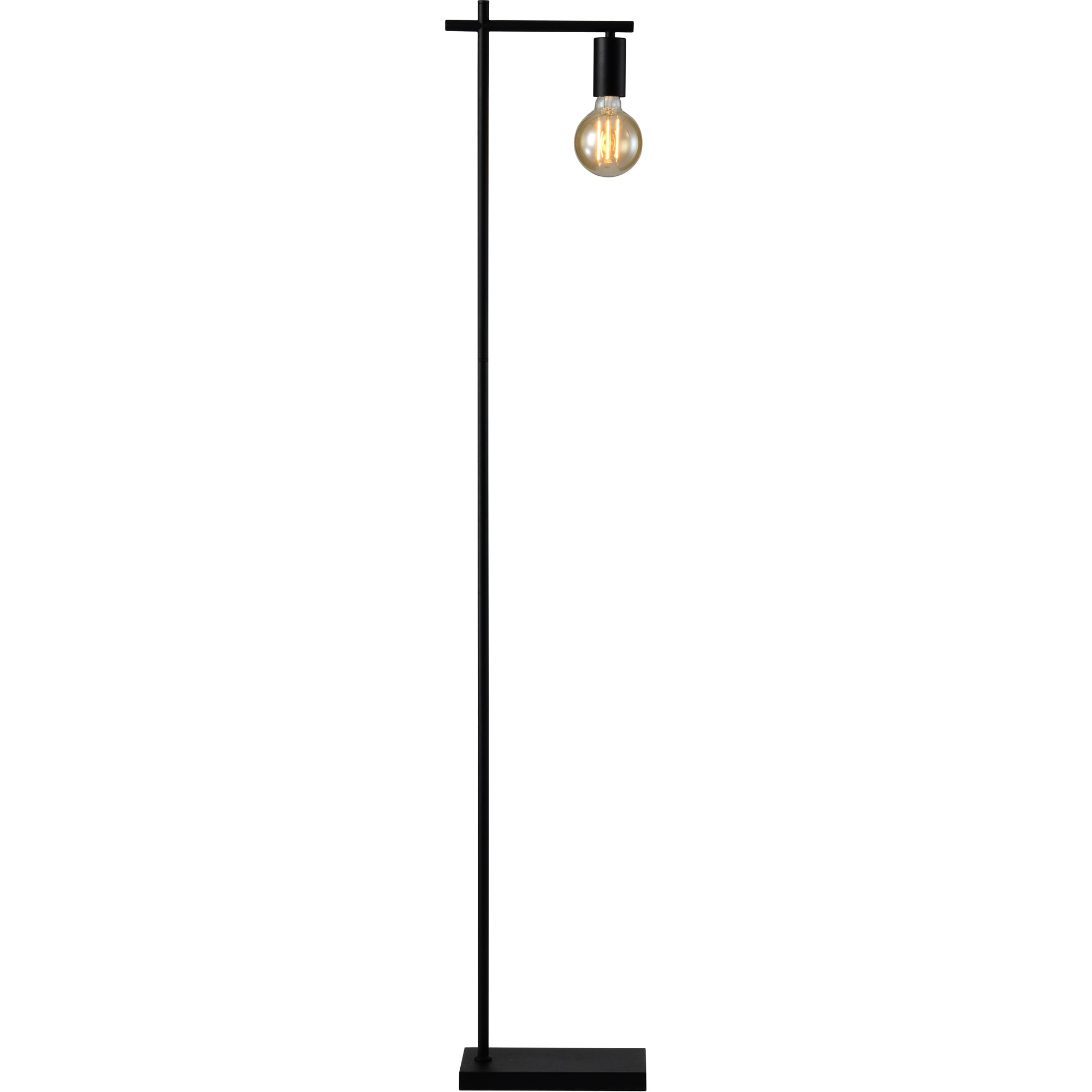 Margaret Black Steel Floor Lamp - Rug & Weave