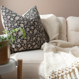 Mica Floral Pillow Cover - Rug & Weave