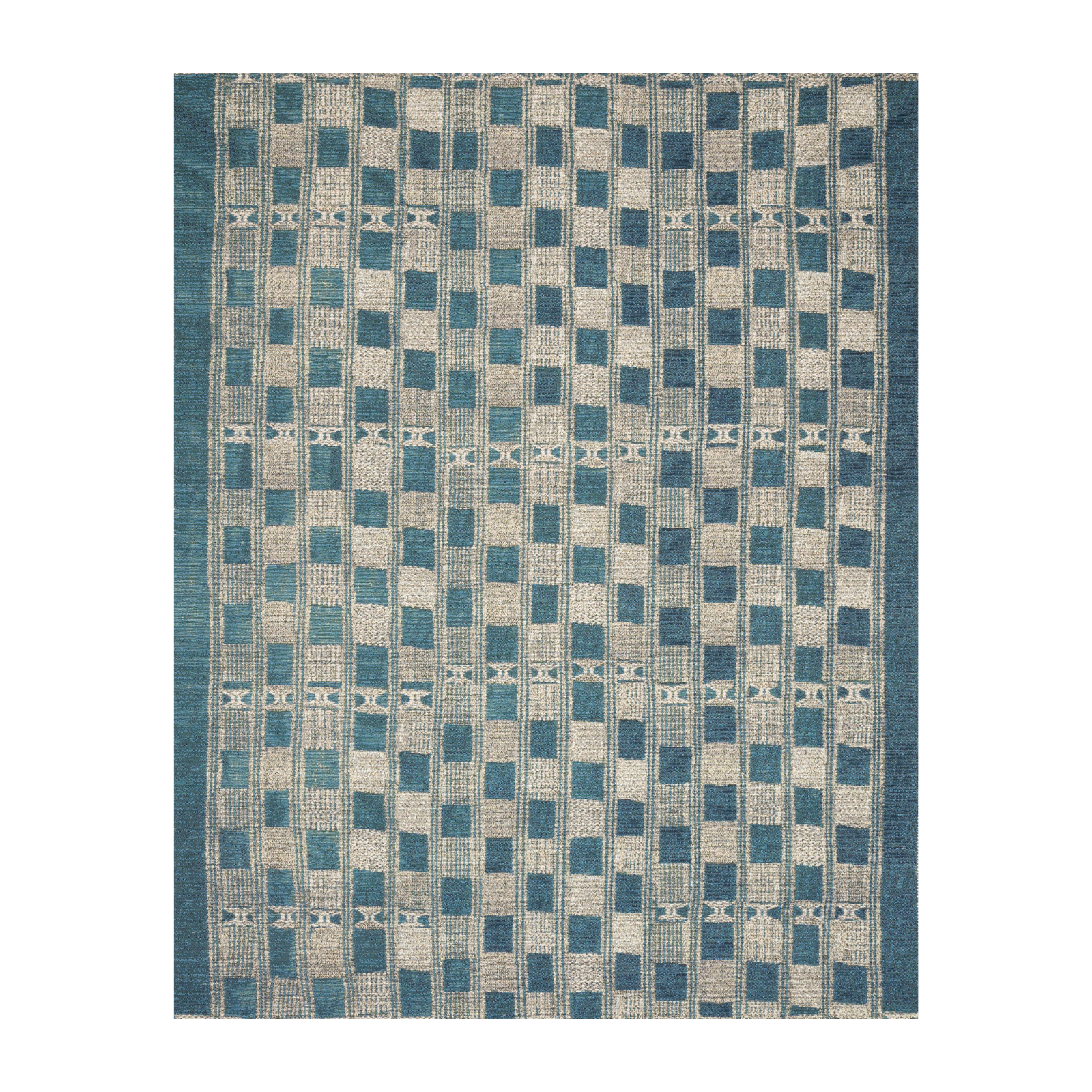 Loloi Mika Blue / Ivory Rug - Rug & Weave